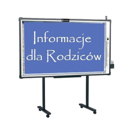 Informacja dla Rodziców